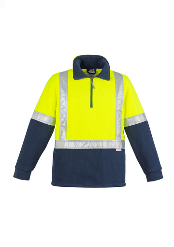 ZT462- HI VIS Polar FLEECE JUMPER - SHOULDER TAPED